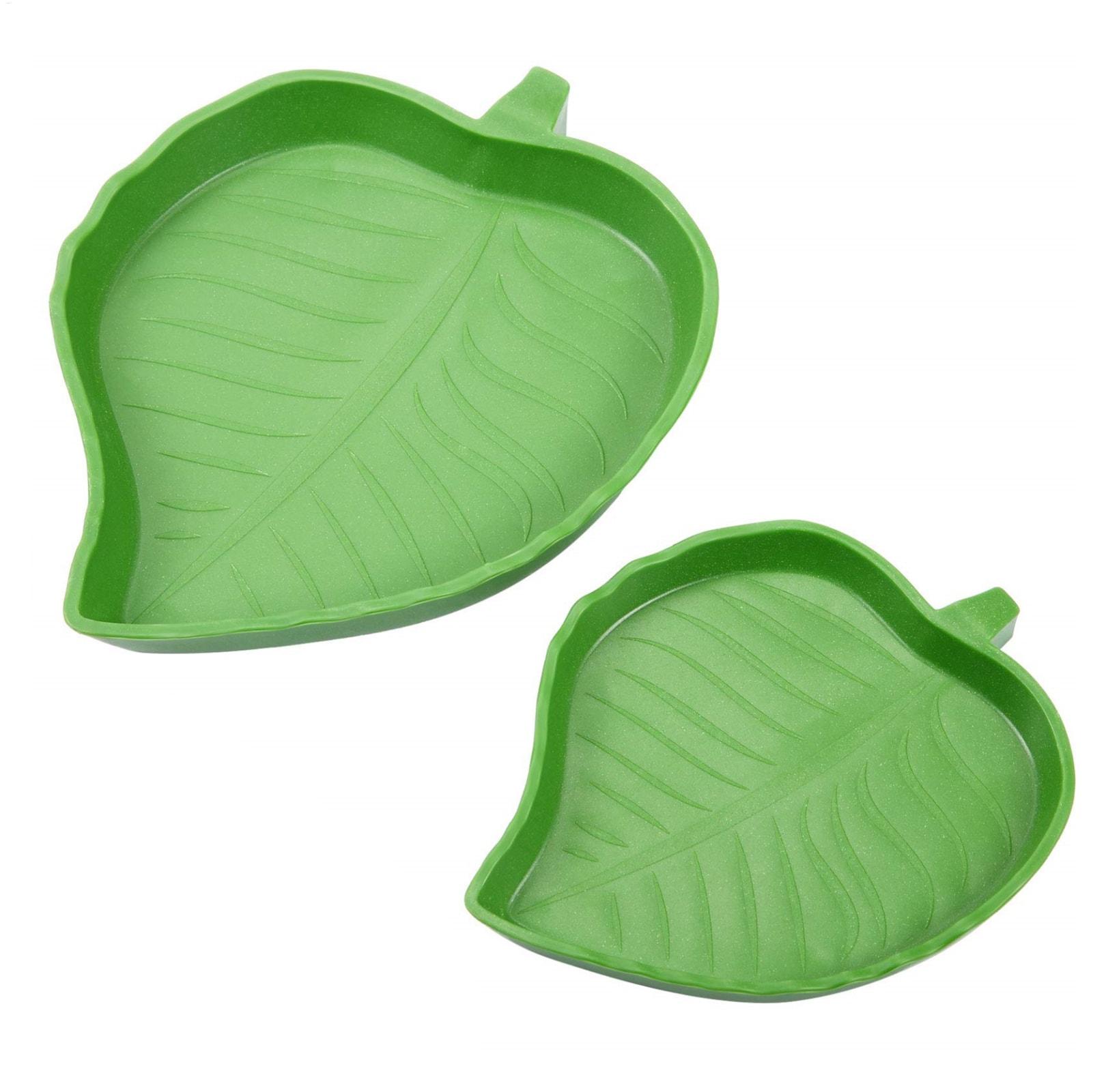 Water Dish Reptile - 1pc Reptile Dish Flat Drinking Bowl