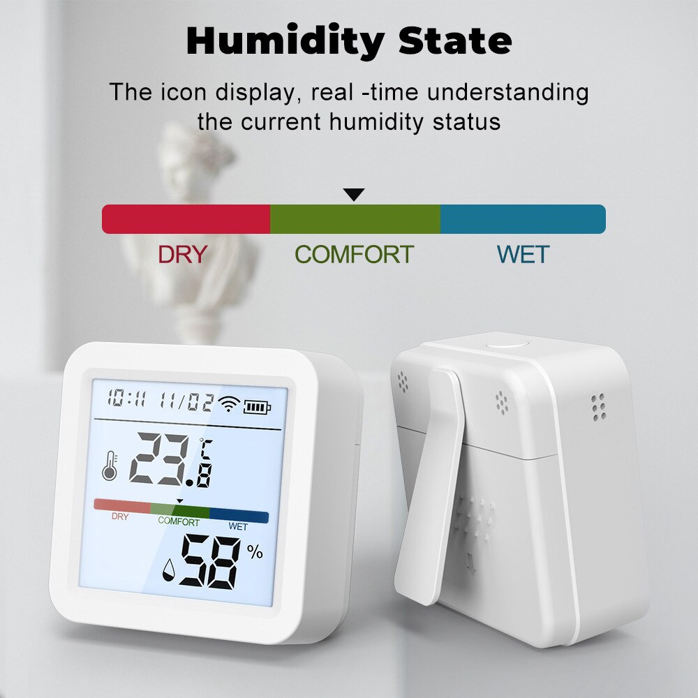 Tuya New WiFi Temperature Humi - Digital Hygrometer Probe avaliação e preço