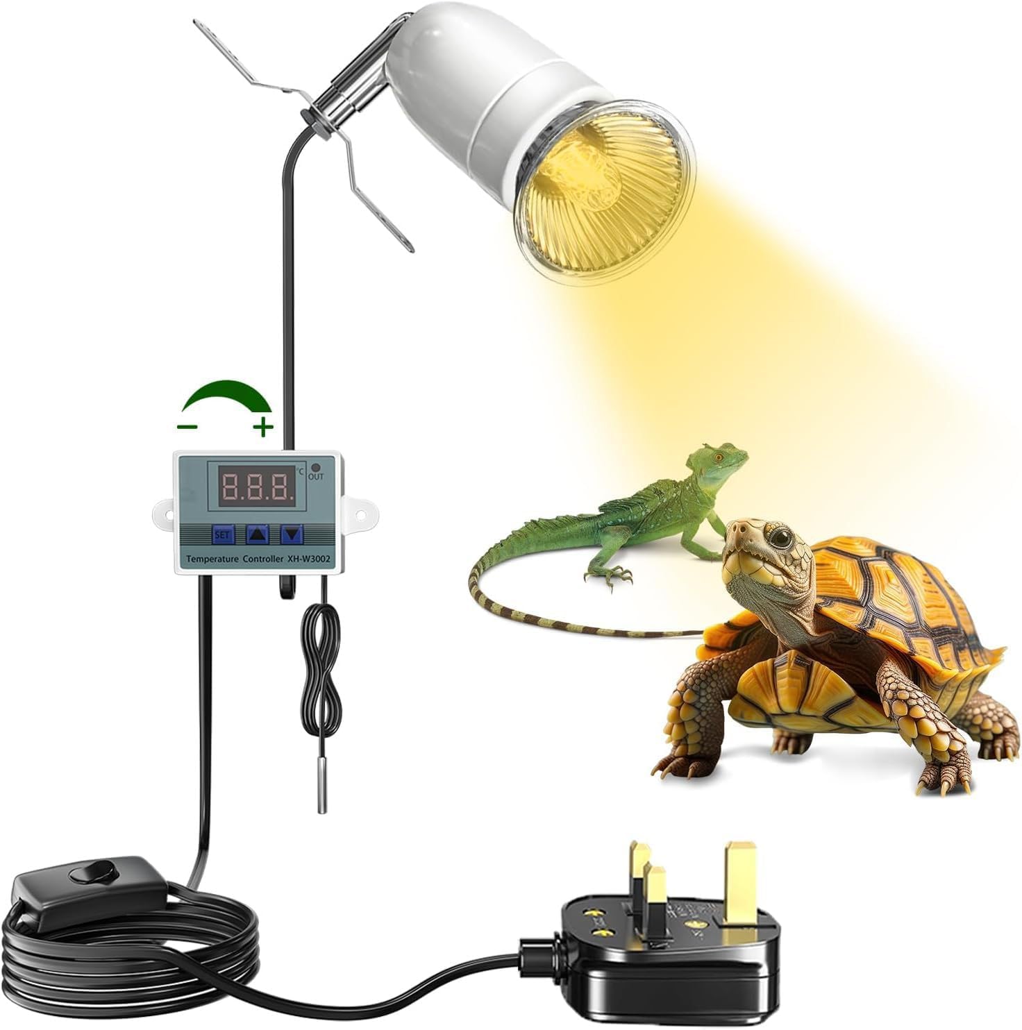 Reptile Heat Lamp Holder Heati - Ceramic Heat Emitter avaliação e preço