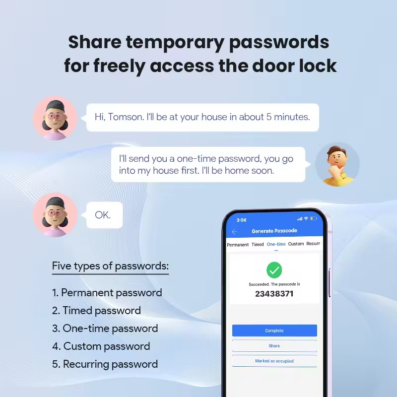 Waterproof Fingerprint Smart L - Glass Door Hinge avaliação e preço