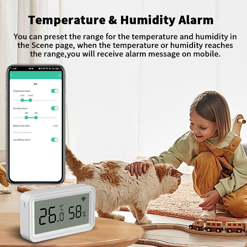 Tuya Zigbee WiFi Thermometer H - Digital Hygrometer Probe avaliação e preço