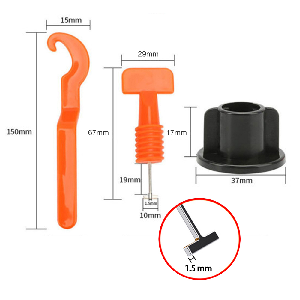 51Pcs Floor Tile Leveling Syst - Ceramic Tile Floor avaliação e preço