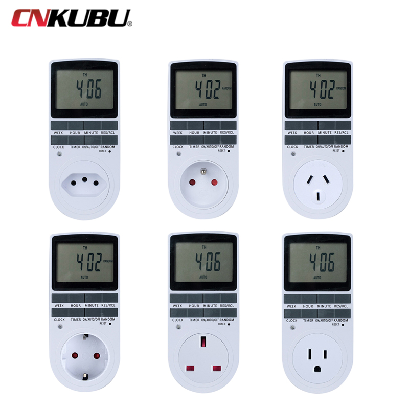 7 Days Programmable Timer Sock - Timer Dual Outlet avaliação e preço