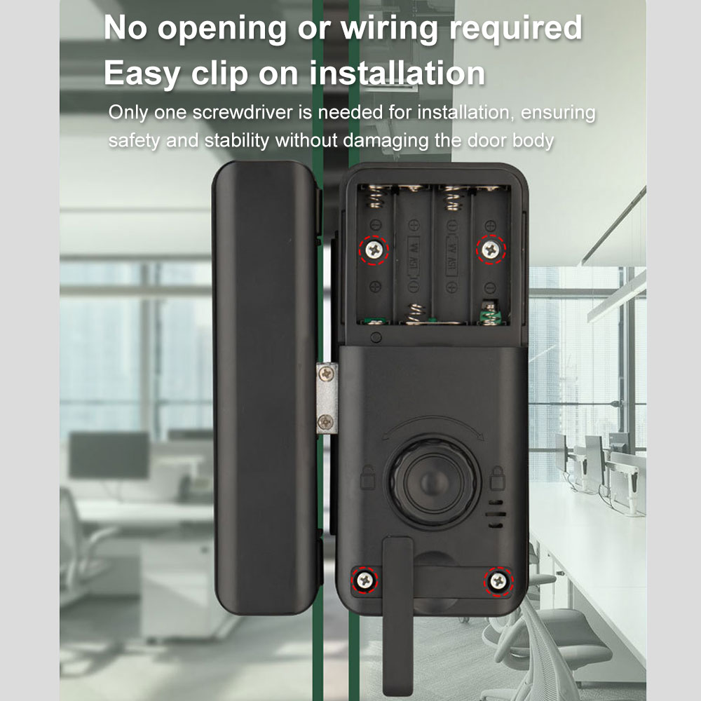 Bluetooth Electronic Glass LOC - Glass Door Hinge avaliação e preço