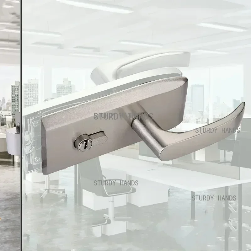 Office Glass Door Lock Bathroo - Glass Door Hinge avaliação e preço