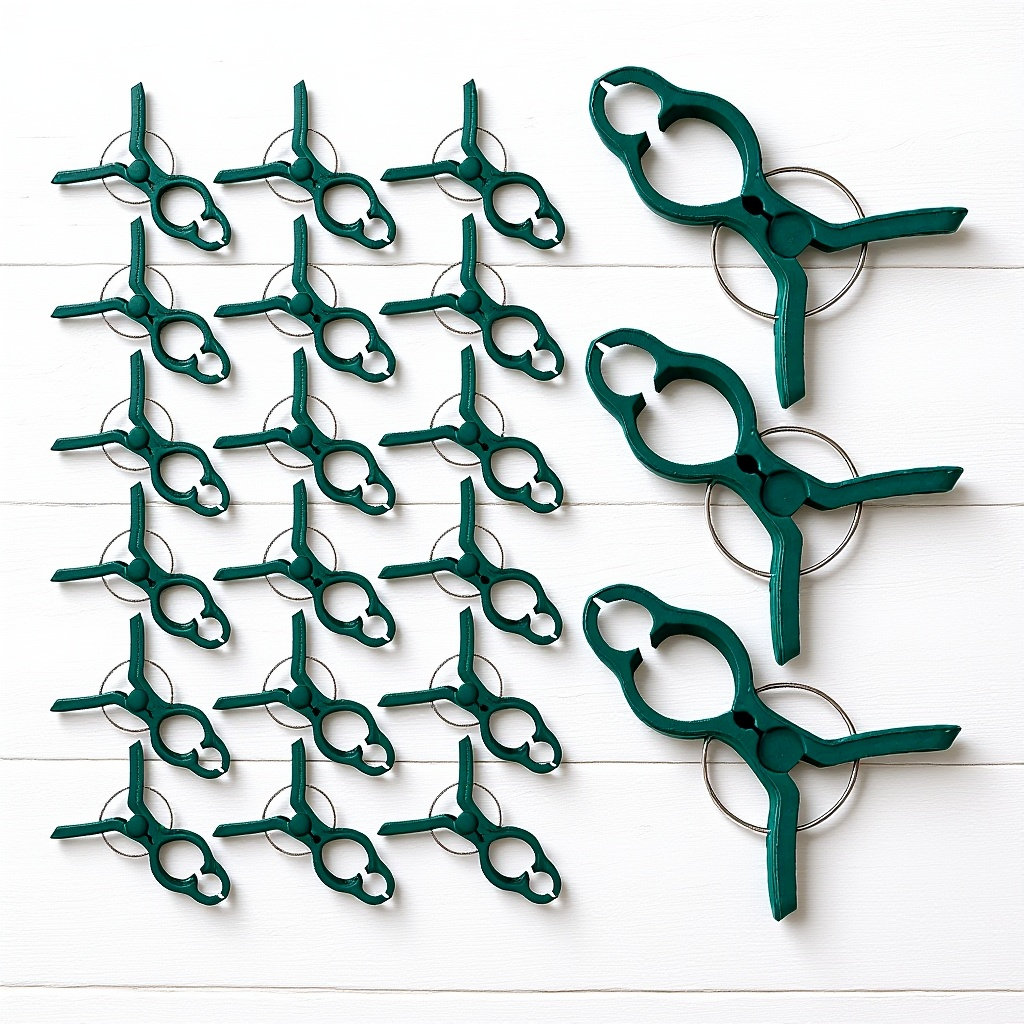 50Pcs Tomato Stem Support Clip - Vine Climbing Plastic avaliação e preço