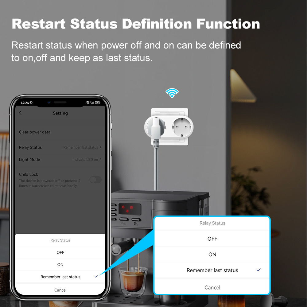 WiFi Smart Plug Dual Outlet 16 - Timer Dual Outlet avaliação e preço