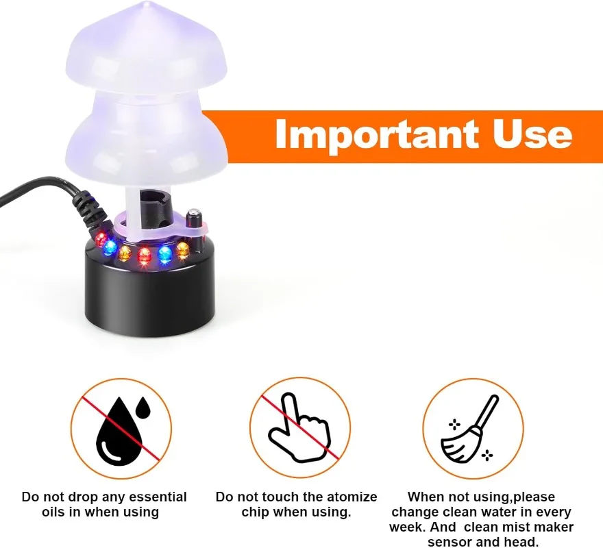 Ultrasonic Atomizer Mist Maker - Terrarium Fogger Ultrasonic avaliação e preço
