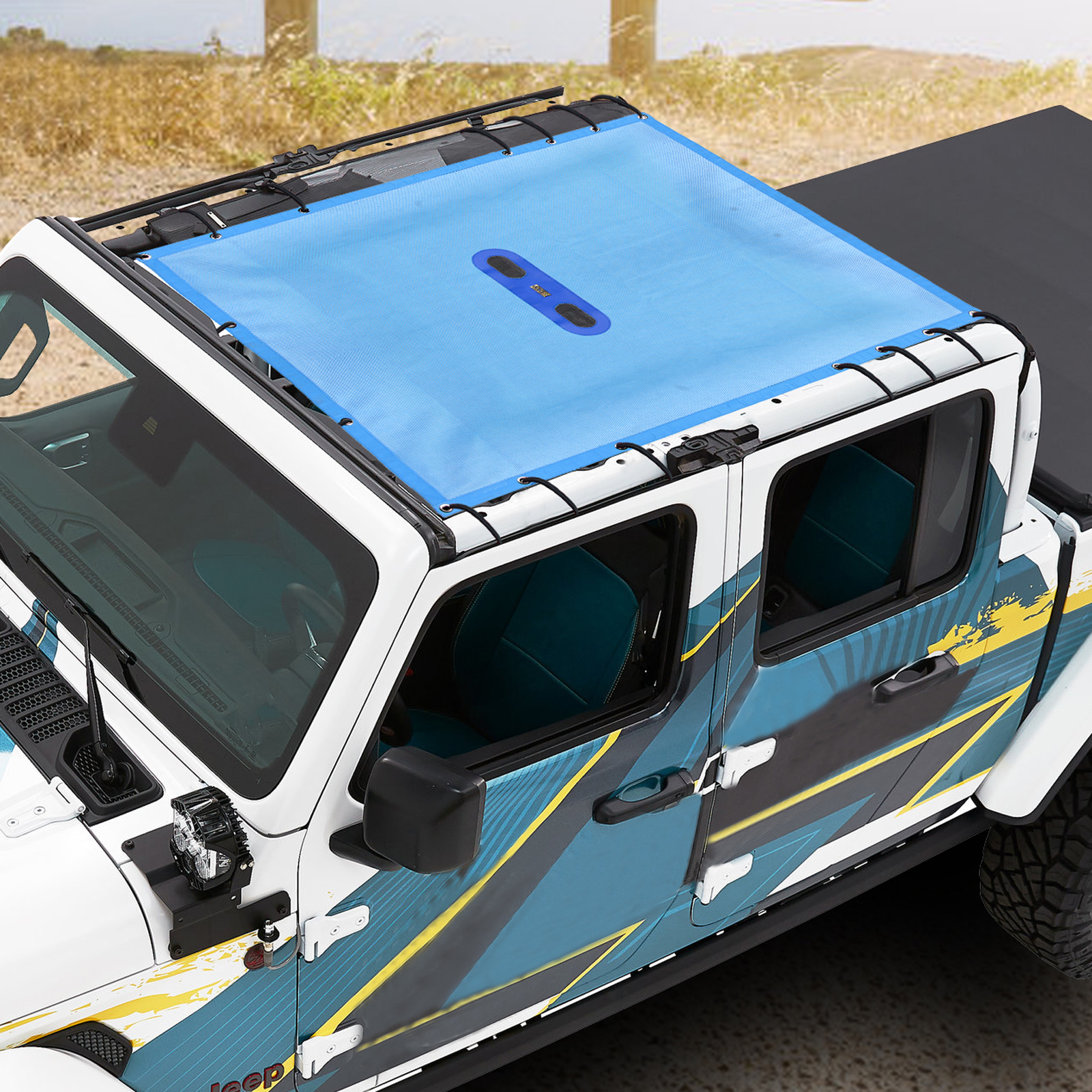For Jeep Gladiator JT 4 Door A - Screen Top Mesh avaliação e preço