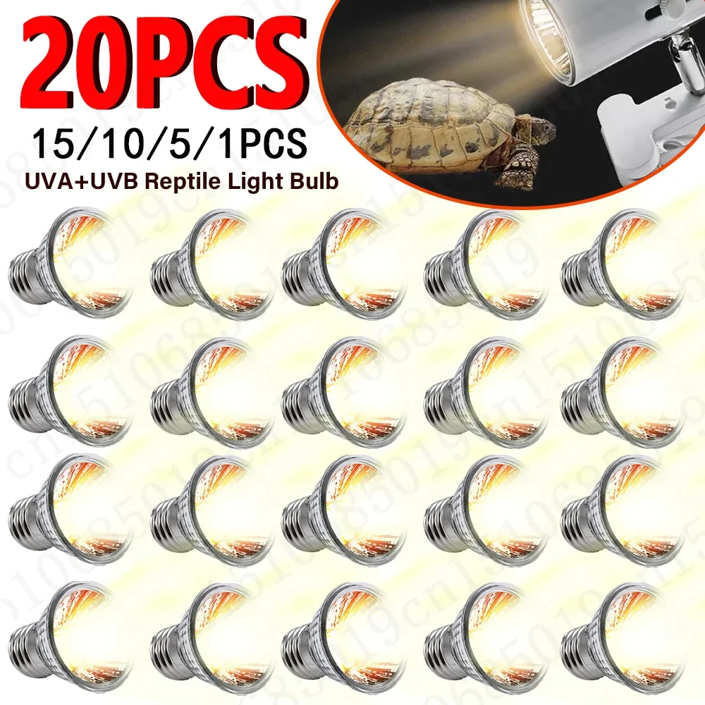 1-20PCS 25/50/75W UVA+UVB Rept - Ceramic Heat Emitter avaliação e preço