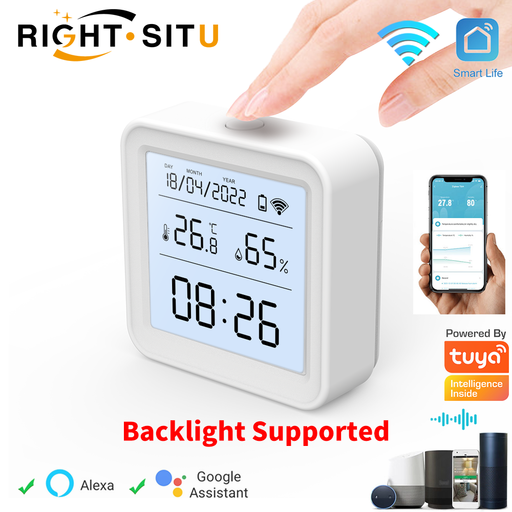 Tuya WIFI Temperature Humidity - Digital Hygrometer Probe avaliação e preço