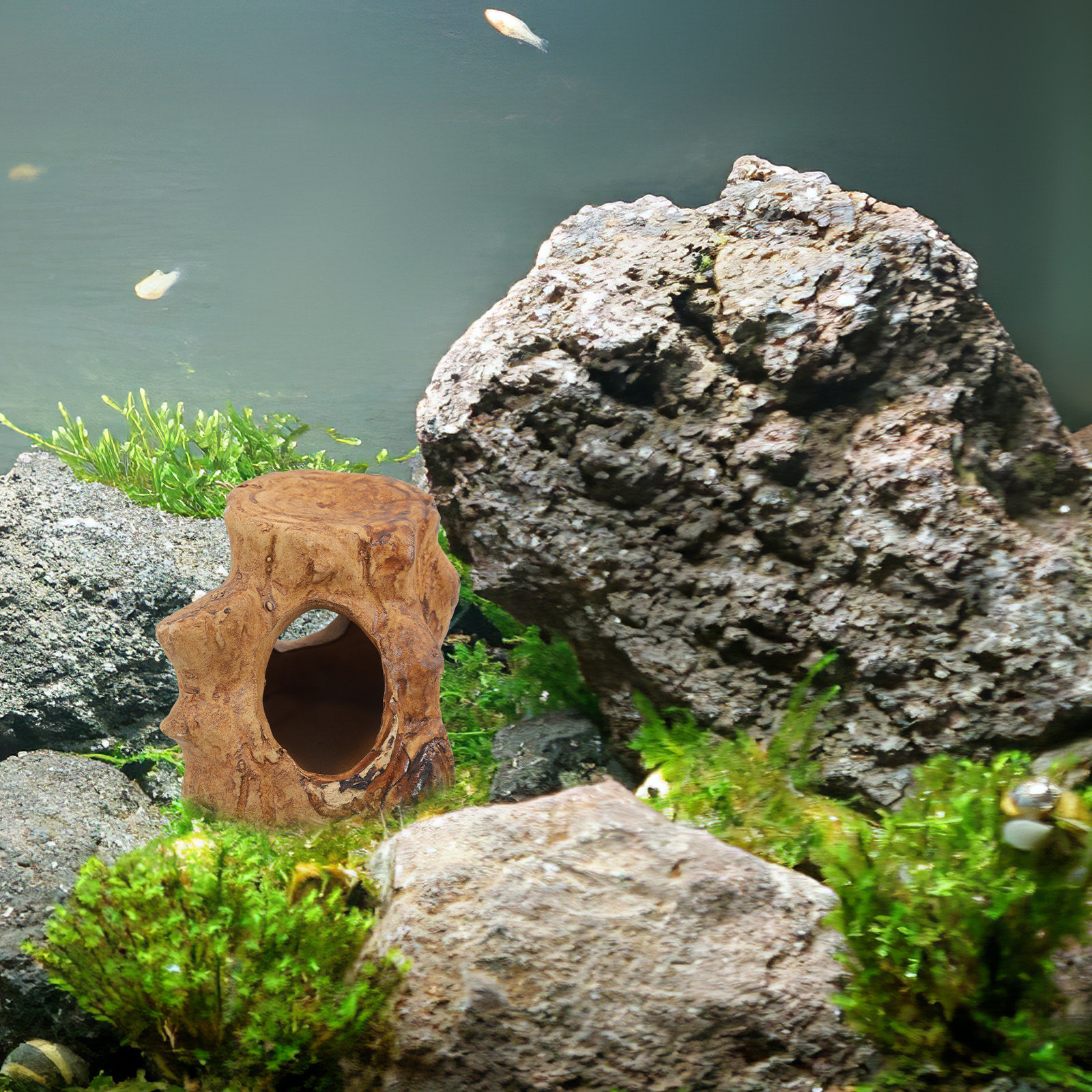 Pleco Caves Fish Tank Decorati - Hide Cave Ceramic avaliação e preço