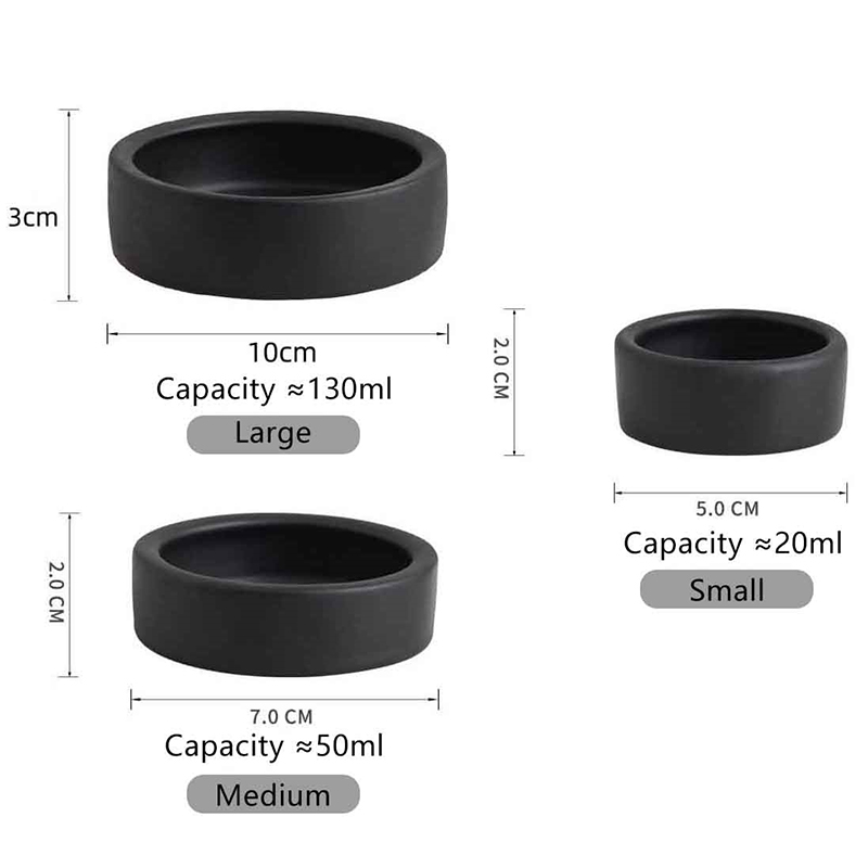 HOT! Reptile Food Bowl Anti-Es - Water Dish Reptile avaliação e preço