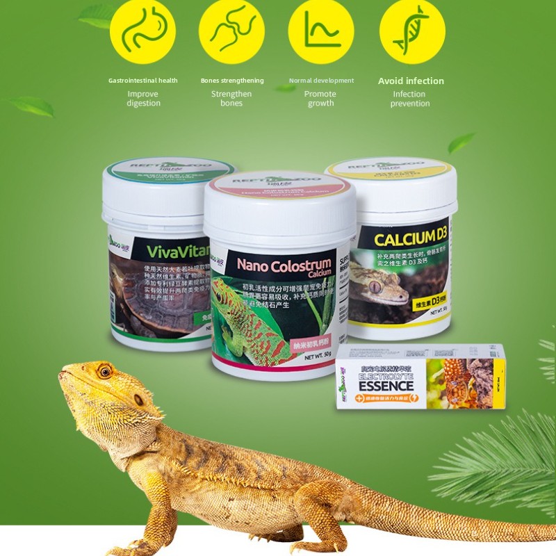 Reptizoo Reptile Calcium Powde - Vitamin D3 Reptile avaliação e preço
