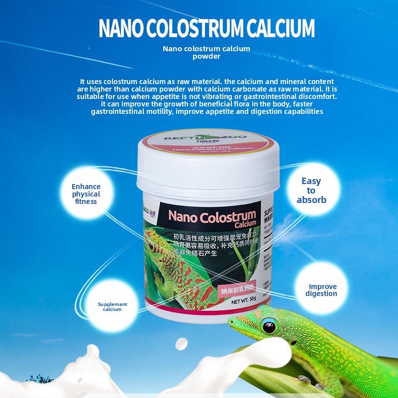 Reptizoo Reptile Calcium Powde - Vitamin D3 Reptile avaliação e preço