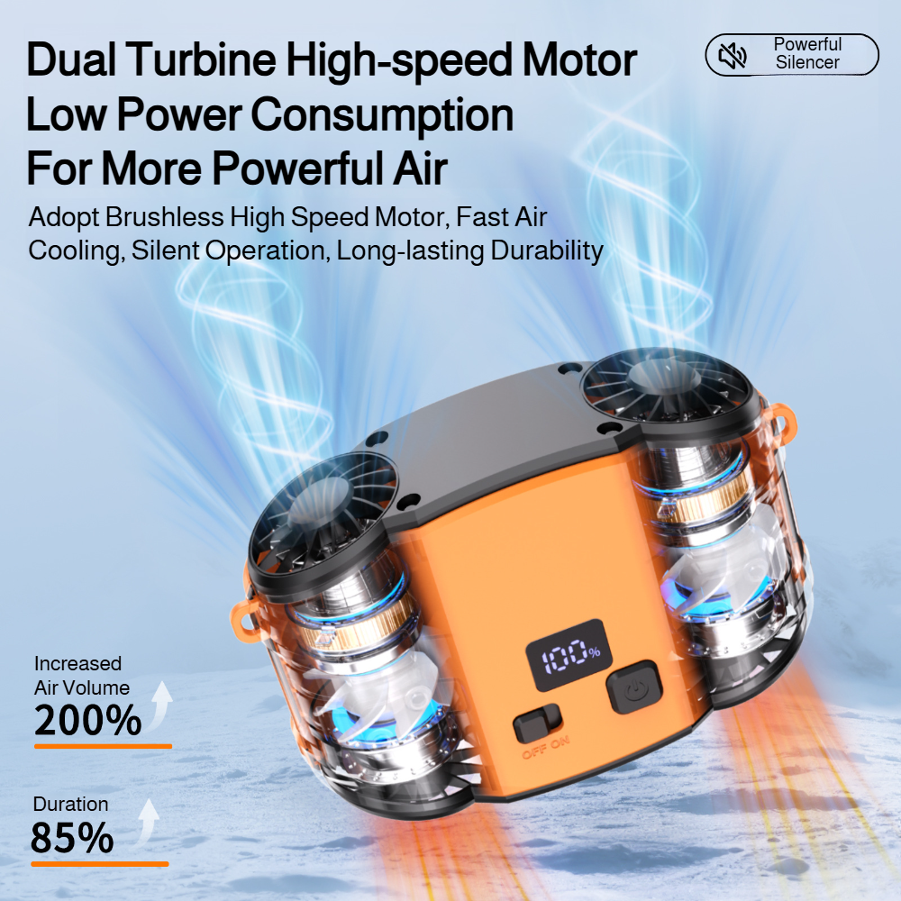 Outdoor Double Air Outlet Fan  - Timer Dual Outlet avaliação e preço