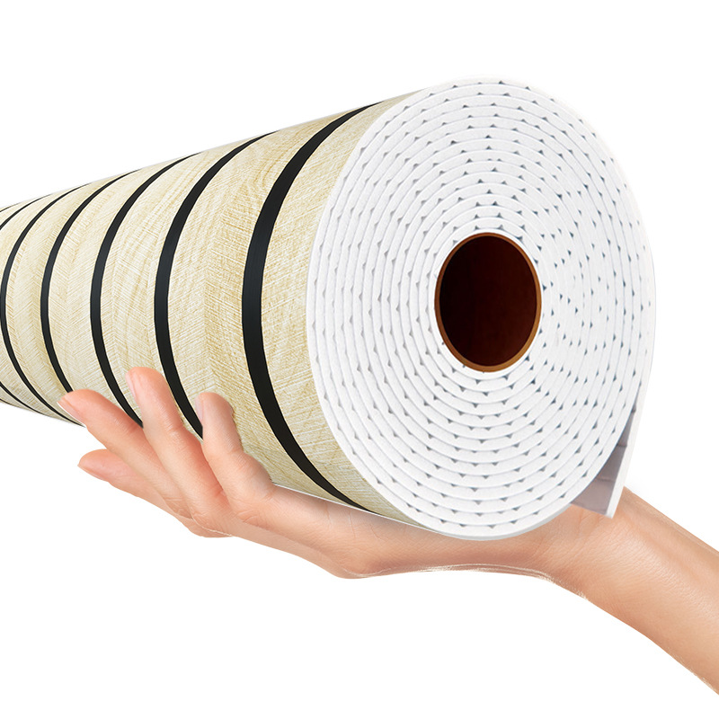 Self Adhesive Wood Grain Wall  - Pvc Panel Background avaliação e preço