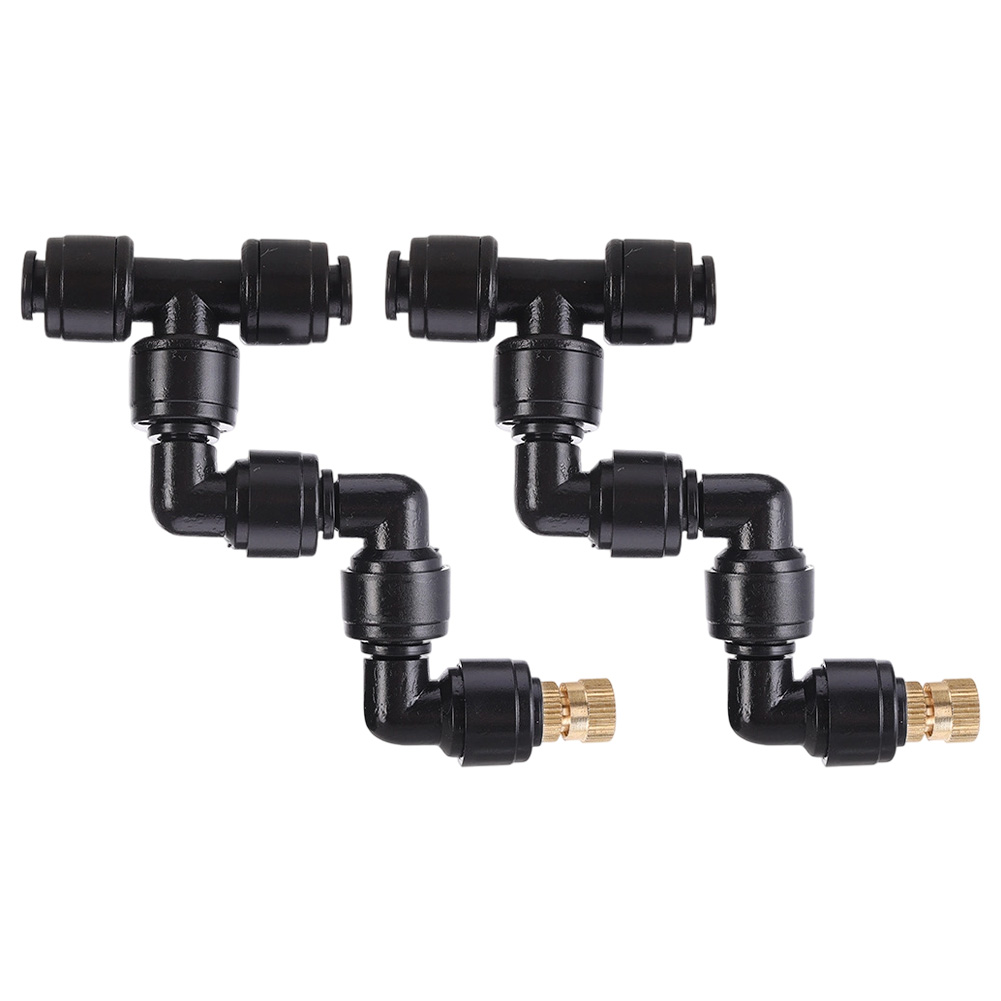 2 PCS Black Atomizing Nozzle 3 - Misting Nozzle Reptile avaliação e preço