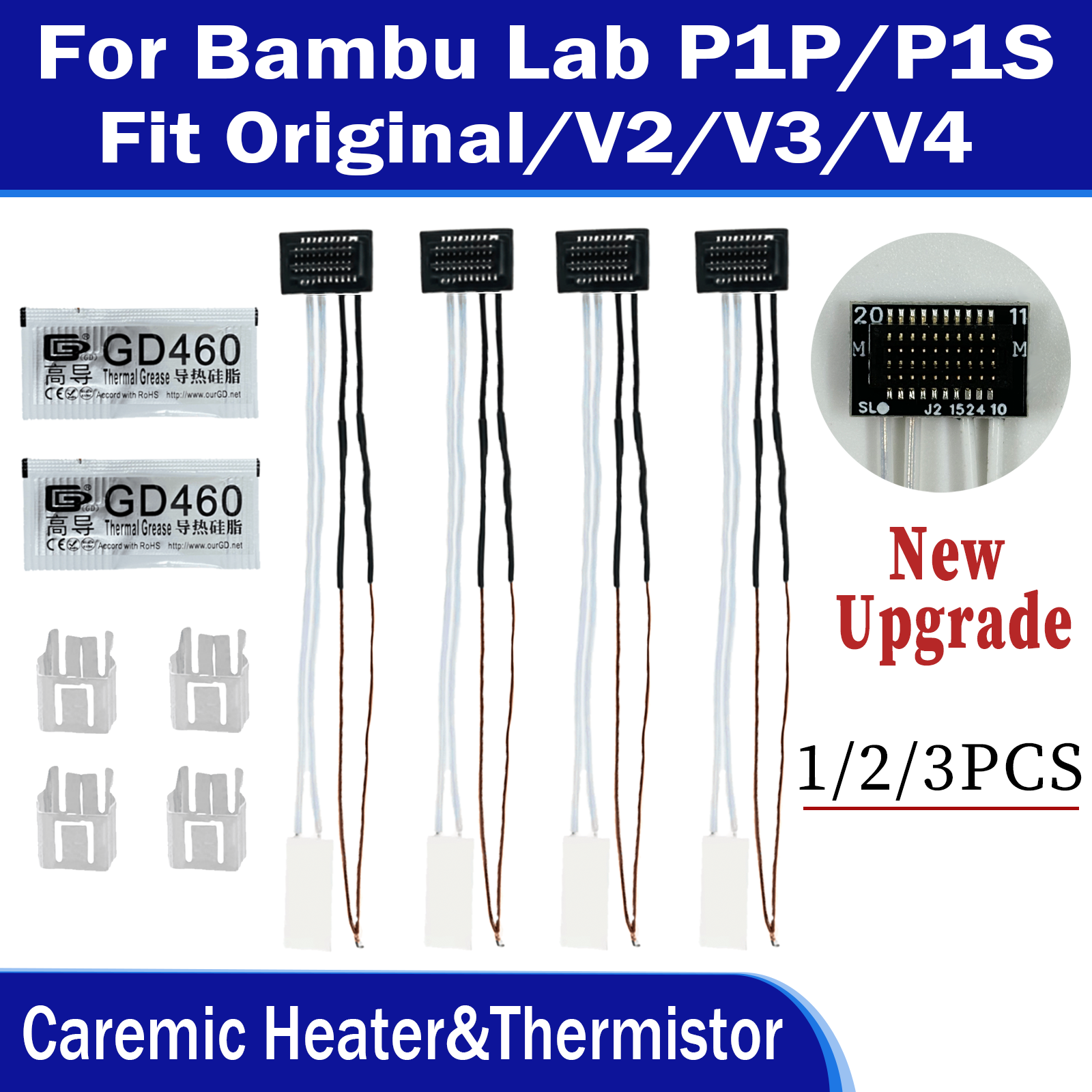 Caremic Heater & Thermistor Fo - Ceramic Heat Emitter avaliação e preço