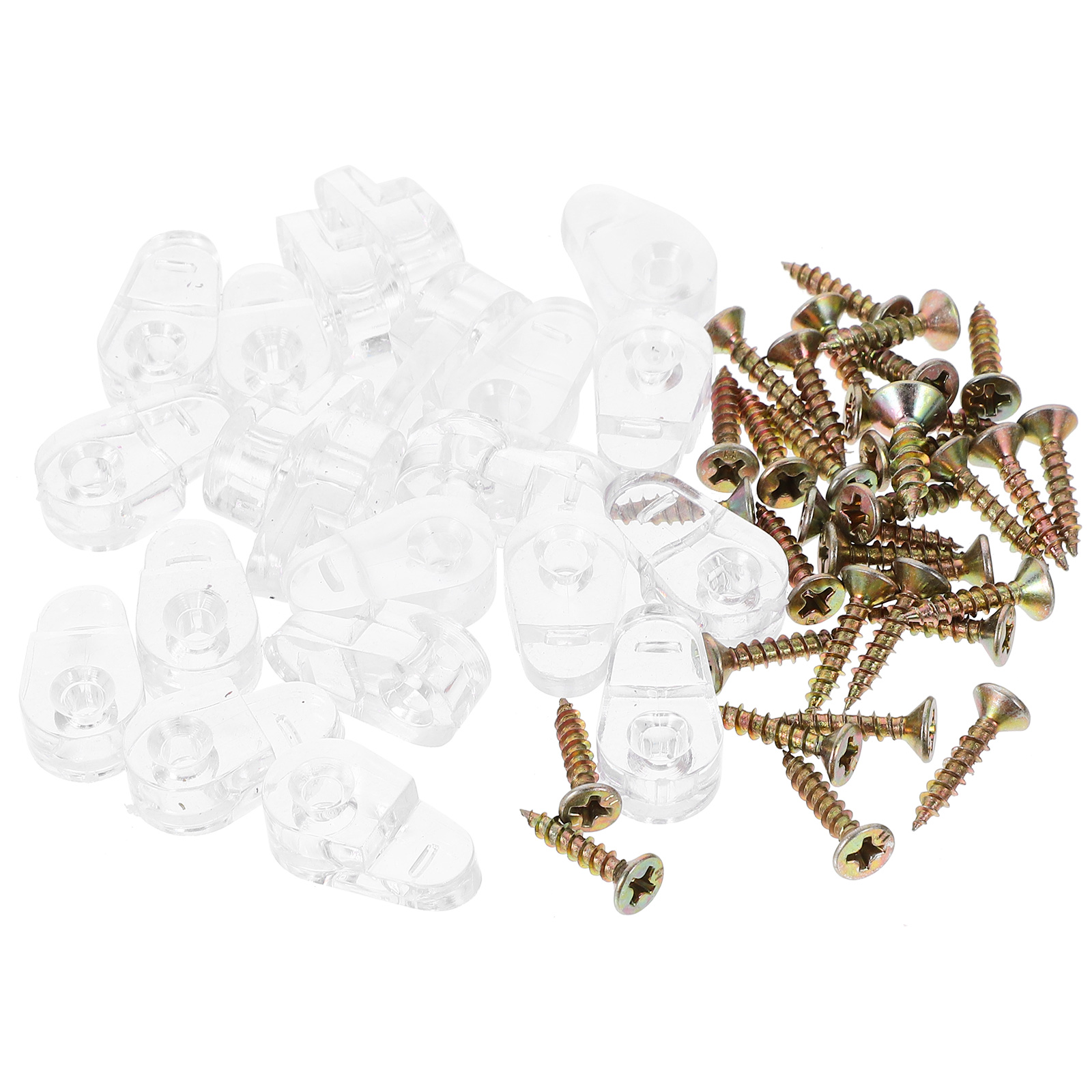 20Pcs Glass Door Clips Fixing  - Glass Door Hinge avaliação e preço