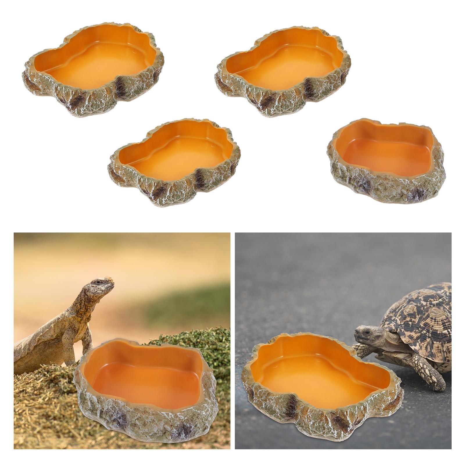 Reptile Water Bowls Decorative - Water Dish Reptile avaliação e preço