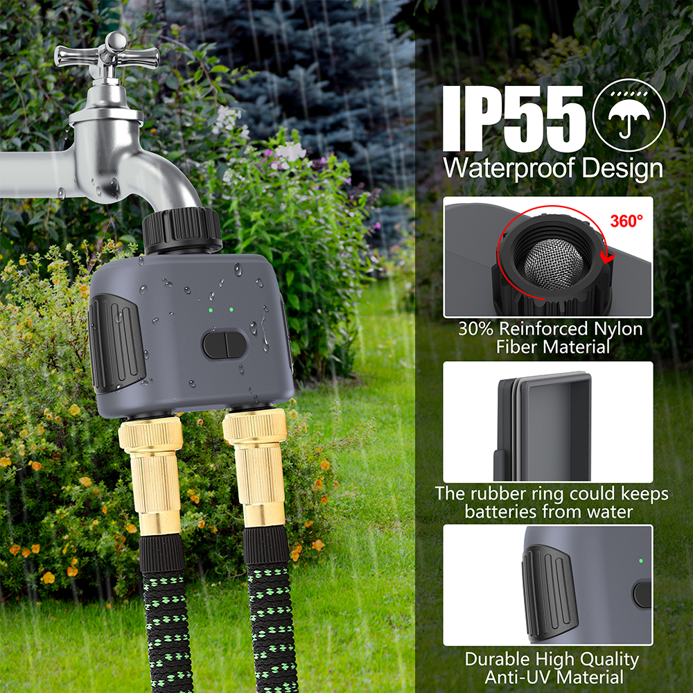 2 Outlets Tuya Smart Garden Wa - Timer Dual Outlet avaliação e preço