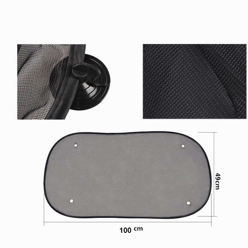 1pc Car Rear Window Sun Shades - Screen Top Mesh avaliação e preço