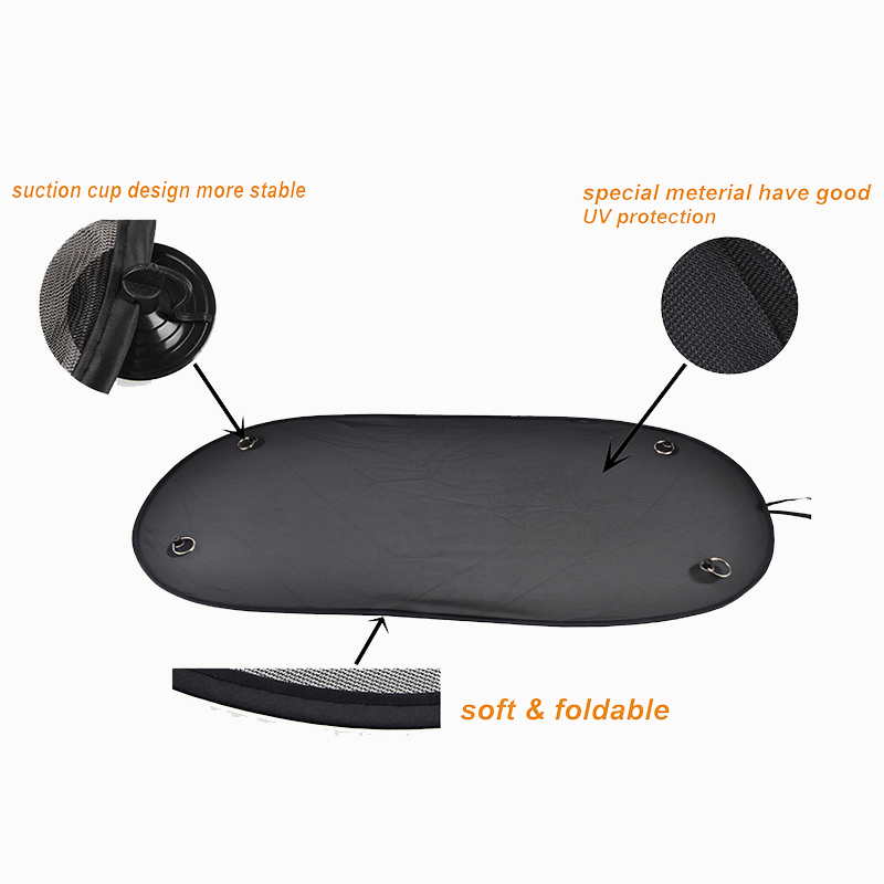 1pc Car Rear Window Sun Shades - Screen Top Mesh avaliação e preço