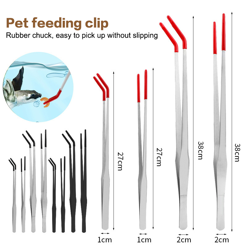 Reptile Feeding Tongs with Rub - Feeding Tong Stainless avaliação e preço