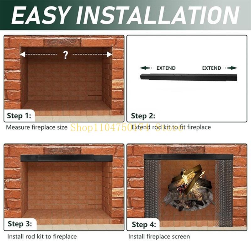 Durable Metal Rod Set Convenie - Screen Top Mesh avaliação e preço