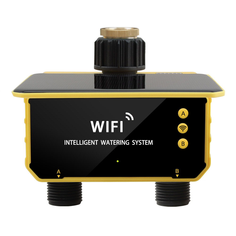WiFi Solar Timer Dual Water Va - Timer Dual Outlet avaliação e preço